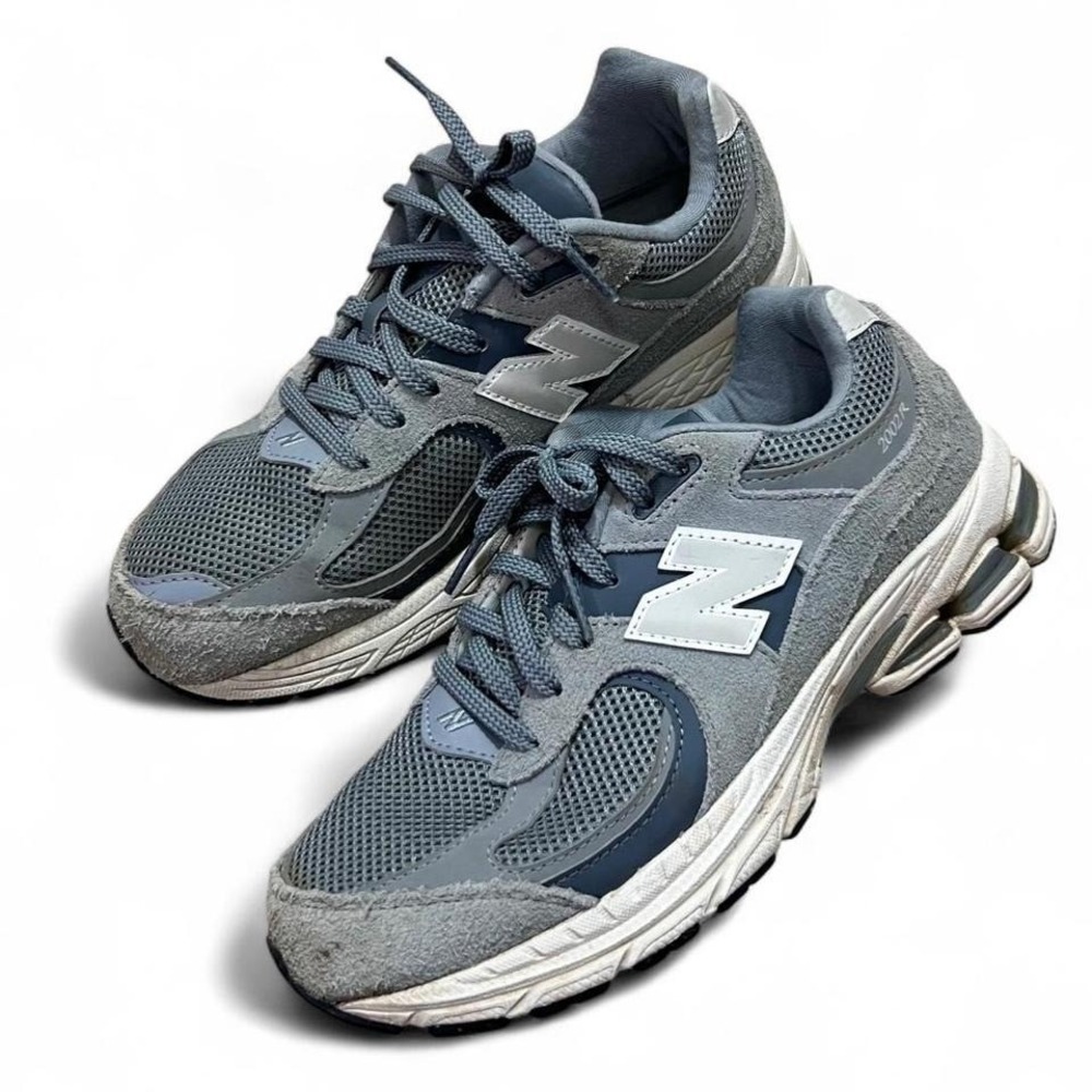 New Balance Blue/Grey 2002ST‎ Sneakers Shoes Boys 6/Womens 7.5 Casual